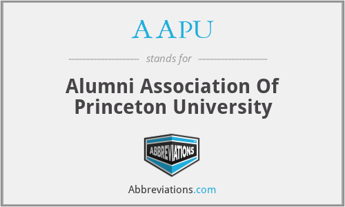 AAPU - Alumni Association Of Princeton University