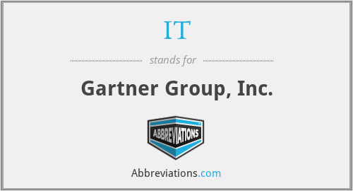 IT - Gartner Group, Inc.
