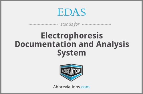 EDAS - Electrophoresis Documentation and Analysis System