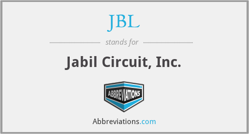 JBL - Jabil Circuit, Inc.