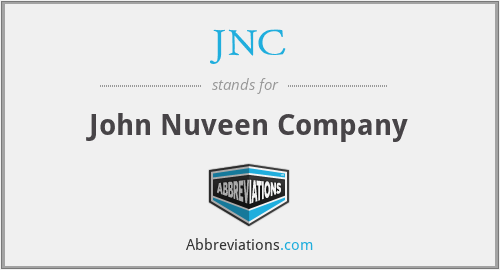 JNC - John Nuveen Company