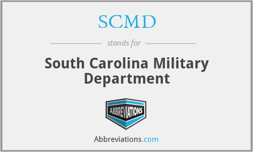 SCMD - South Carolina Military Department