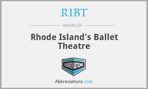 RIBT - Rhode Island's Ballet Theatre