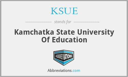 KSUE - Kamchatka State University Of Education