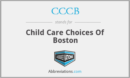 CCCB - Child Care Choices Of Boston