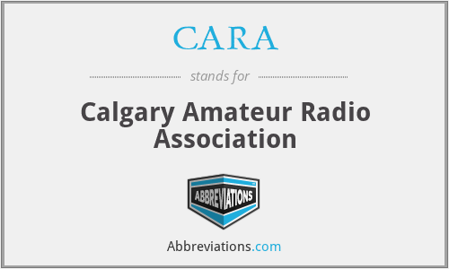 CARA - Calgary Amateur Radio Association