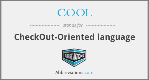 COOL - CheckOut-Oriented language