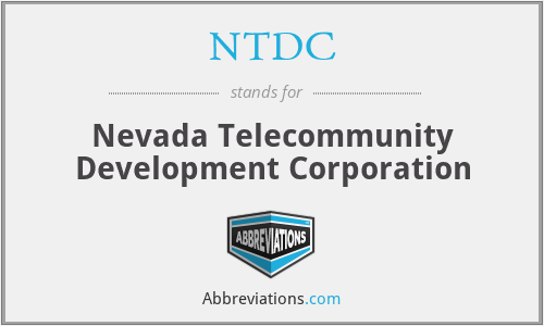 NTDC - Nevada Telecommunity Development Corporation