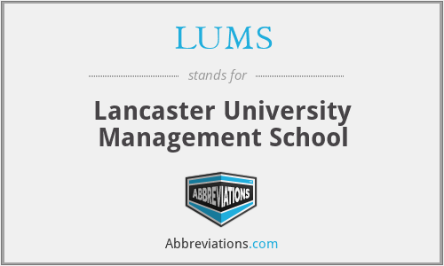 LUMS - Lancaster University Management School