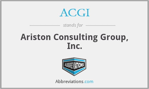 ACGI - Ariston Consulting Group, Inc.