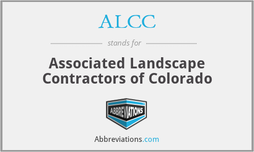 ALCC - Associated Landscape Contractors of Colorado