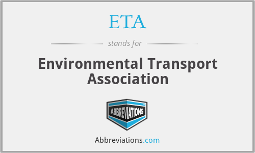 ETA - Environmental Transport Association