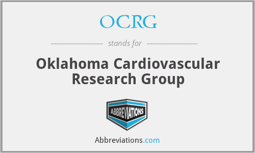 OCRG - Oklahoma Cardiovascular Research Group