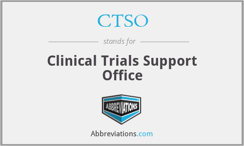 CTSO - Clinical Trials Support Office