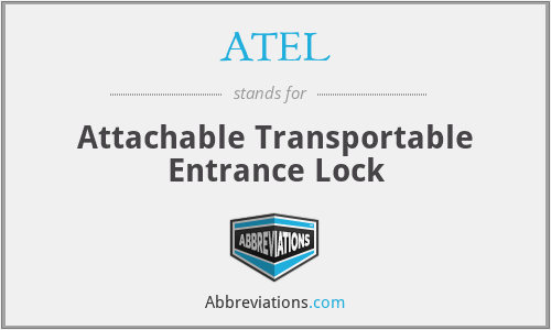 ATEL - Attachable Transportable Entrance Lock