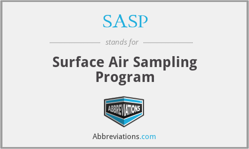 SASP - Surface Air Sampling Program