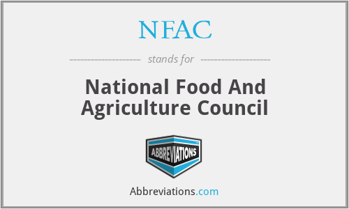 NFAC - National Food And Agriculture Council