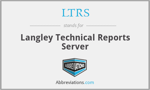LTRS - Langley Technical Reports Server