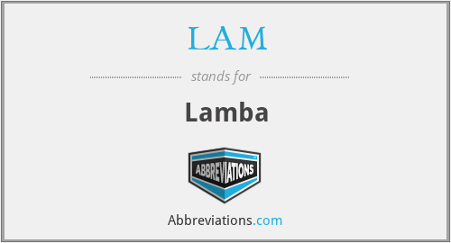 LAM - Lamba