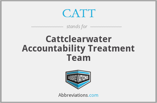 CATT - Cattclearwater Accountability Treatment Team