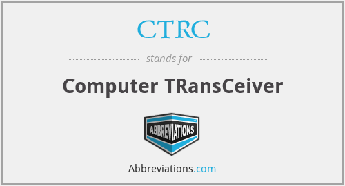 CTRC - Computer TRansCeiver
