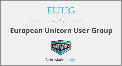 EUUG - European Unicorn User Group