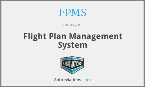 FPMS - Flight Plan Management System