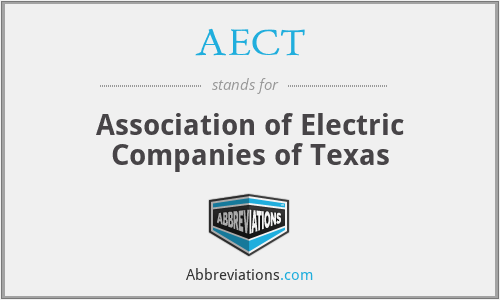 AECT - Association of Electric Companies of Texas