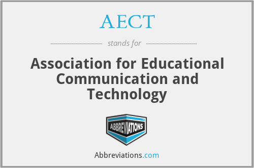 AECT - Association for Educational Communication and Technology