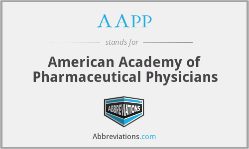 AAPP - American Academy of Pharmaceutical Physicians