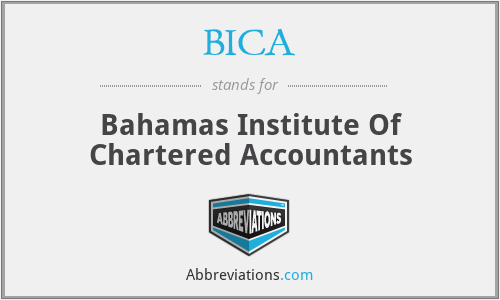 BICA - Bahamas Institute Of Chartered Accountants