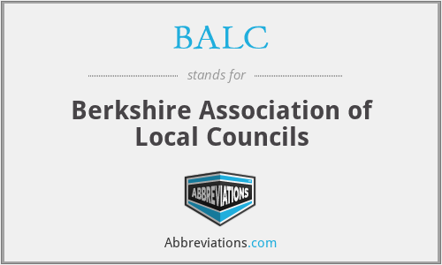 BALC - Berkshire Association of Local Councils
