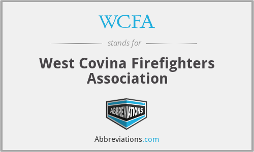 WCFA - West Covina Firefighters Association