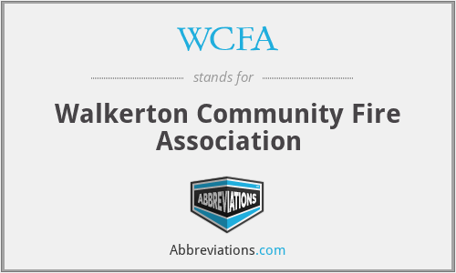 WCFA - Walkerton Community Fire Association