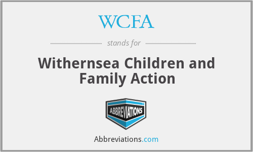 WCFA - Withernsea Children and Family Action