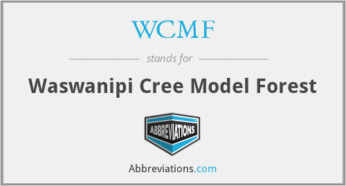 WCMF - Waswanipi Cree Model Forest