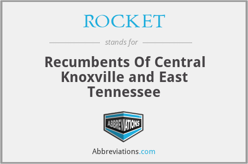 ROCKET - Recumbents Of Central Knoxville and East Tennessee