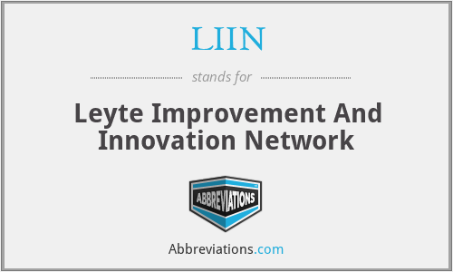 LIIN - Leyte Improvement And Innovation Network