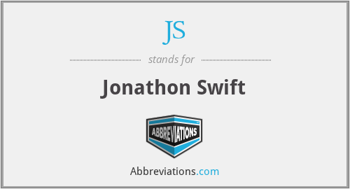 JS - Jonathon Swift