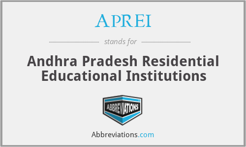 APREI - Andhra Pradesh Residential Educational Institutions