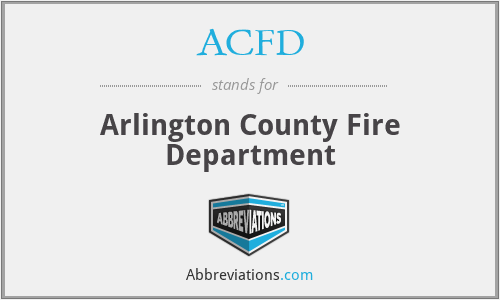 ACFD - Arlington County Fire Department