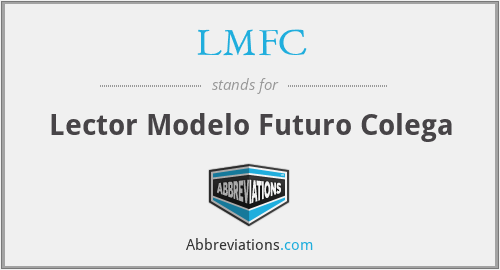 LMFC - Lector Modelo Futuro Colega