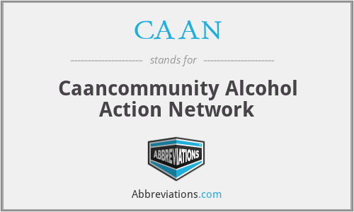 CAAN - Caancommunity Alcohol Action Network
