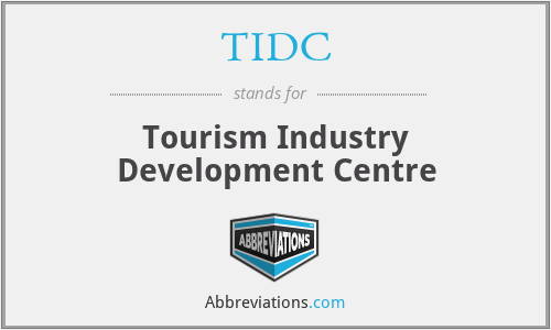 TIDC - Tourism Industry Development Centre
