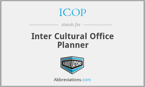 ICOP - Inter Cultural Office Planner