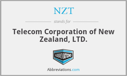 NZT - Telecom Corporation of New Zealand, LTD.