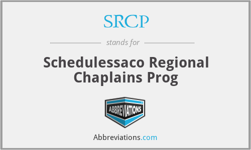 SRCP - Schedulessaco Regional Chaplains Prog
