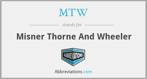 MTW - Misner Thorne And Wheeler