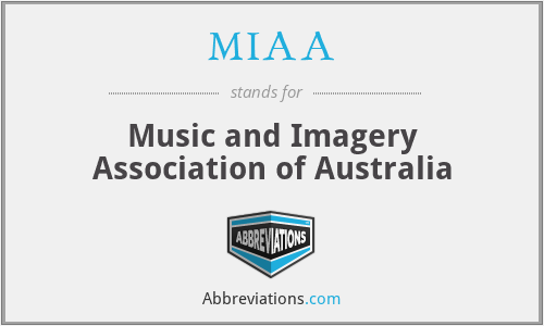 MIAA - Music and Imagery Association of Australia