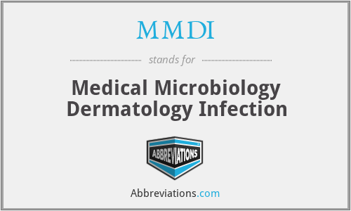 MMDI - Medical Microbiology Dermatology Infection